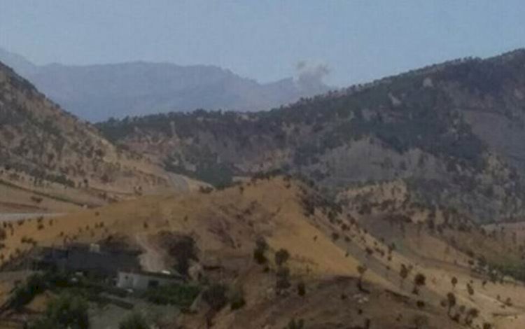 TSK’ya ait uçaklar Bradost bölgesini bombalıyor