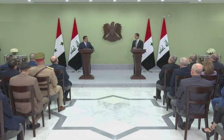 Esad ile Sudani ortak basın toplantısı düzenledi