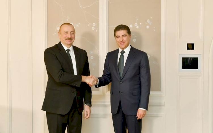 Başkan Neçirvan Barzani Azerbaycan'da