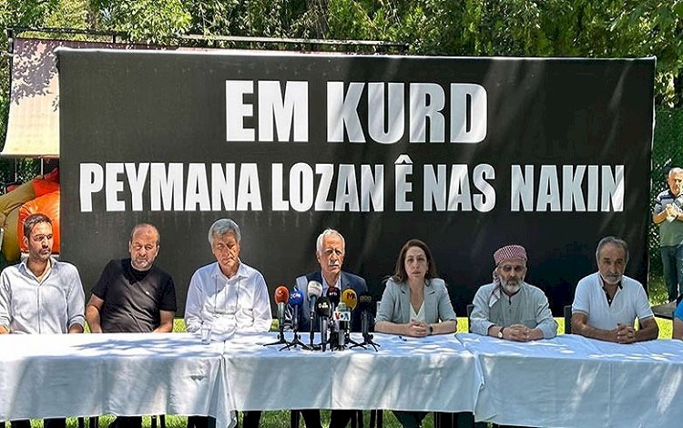 Kürt parti ve kurumlardan Lozan Antlaşması açıklaması: Kabul etmedik, etmeyeceğiz