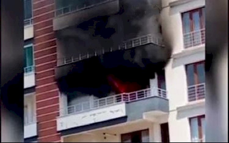 Diyarbakır’da bir evde yangın çıktı: Dumandan etkilenen 10 kişi hastaneye kaldırıldı