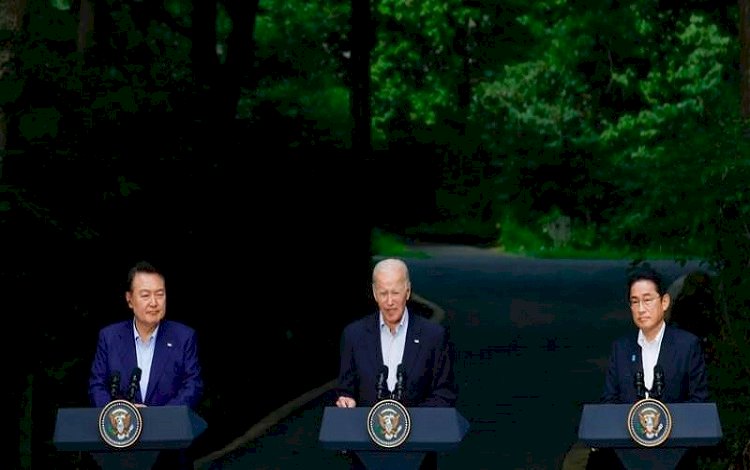 ABD, Japonya ve Güney Kore'den 'tarihi' zirve