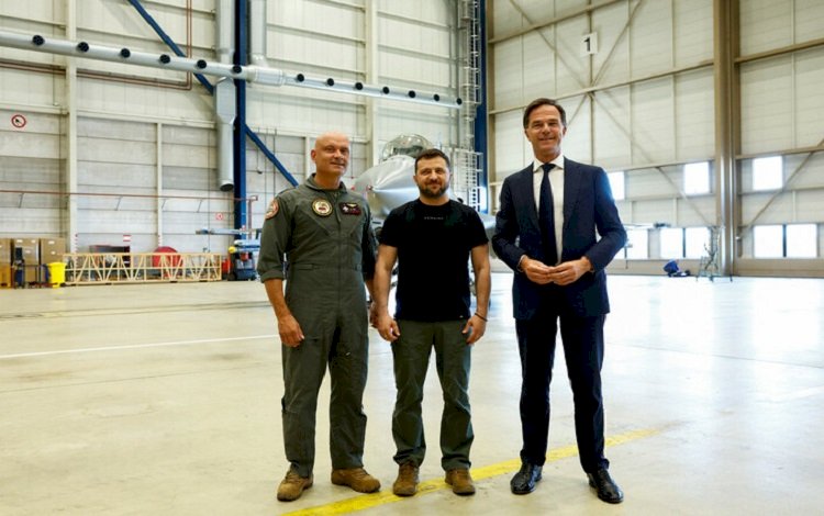 Hollanda ve Danimarka’dan Ukrayna’ya F-16 sözü: Pilotların eğitimi başladı