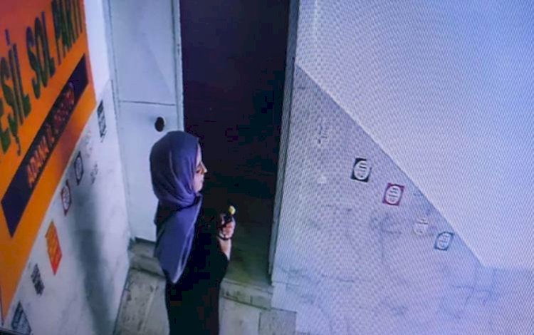 HDP binasına saldıran kadın serbest bırakıldı