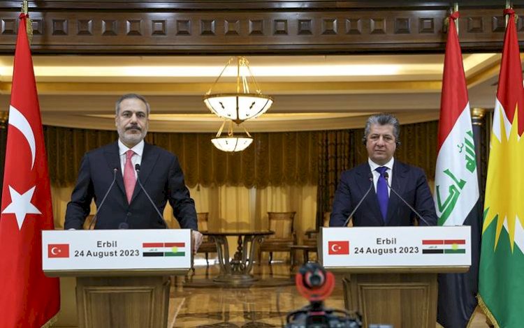 Hakan Fidan: Erbil yönetimine her türlü yardım ve desteğe hazırız