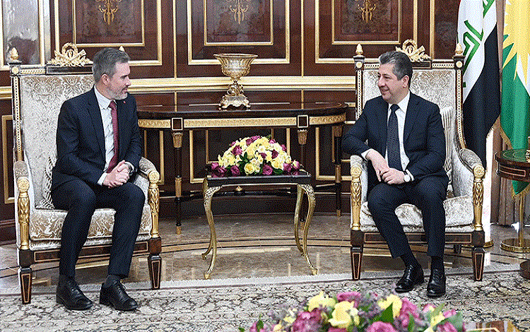 Başbakan Mesrur Barzani, Kanada büyükelçisini kabul etti