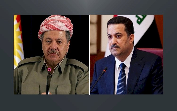 Başkan Barzani ve Irak Başbakanı Sudani, Kerkük’teki durumu görüştü