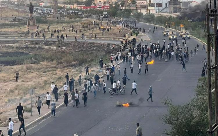 Kerkük'te Kürt göstericilere ateş açan polisler gözaltına alındı
