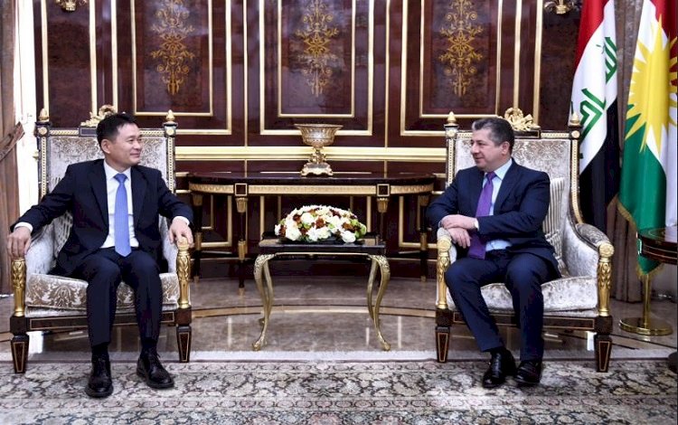 Başbakan, Güney Kore’nin Erbil Başkonsolosu Kijoung'u kabul etti