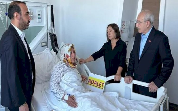 Kılıçdaroğlu, CHP’ı hastanede ziyaret etti