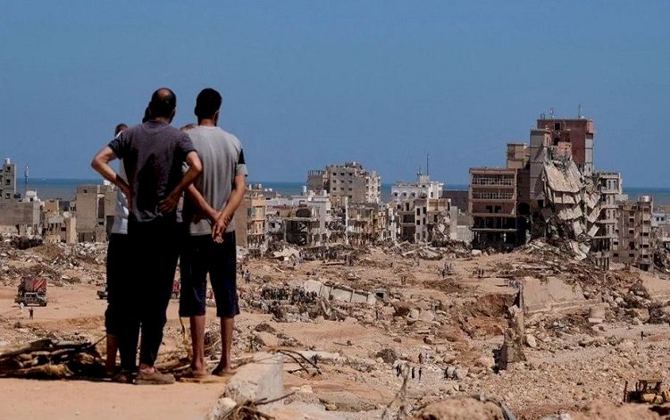 DSÖ: Libya'nın Derne kentinde hala 9 bin kişi kayıp