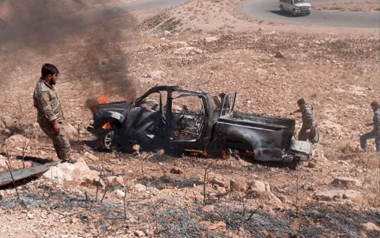 Şengal'de SİHA'lar bir aracı bombaladı: 3 YBŞ üyesi hayatını kaybetti
