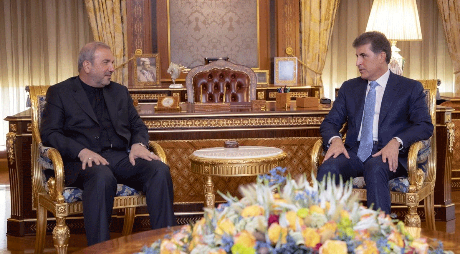 Başkan Neçirvan Barzani, İran büyükelçisini kabul etti