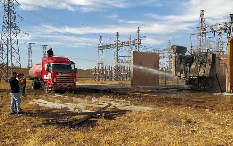 Türkiye’den Kamışlo’da iki elektrik santraline hava saldırısı