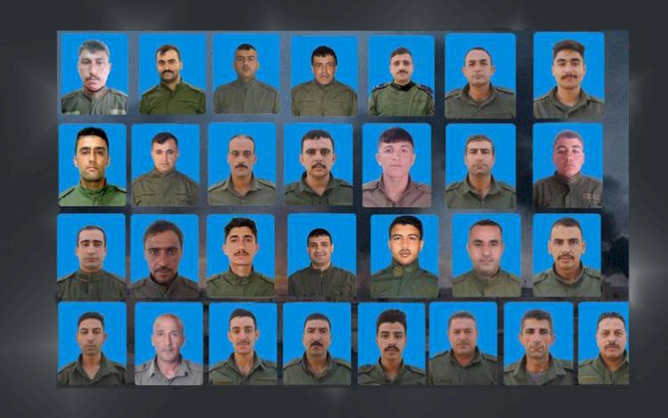 Rojava'da Hayatını kaybeden 29 Asayiş görevlisinin kimlikleri açıklandı