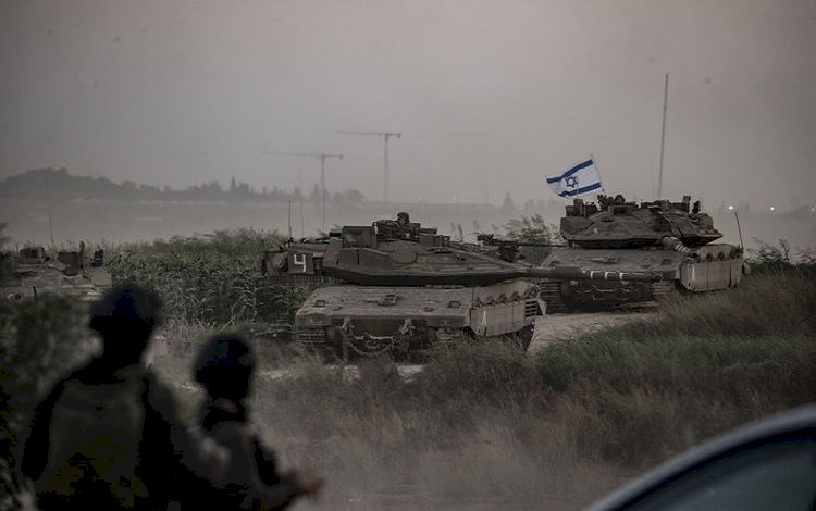 Gazze sınırında tank hareketliliği başladı