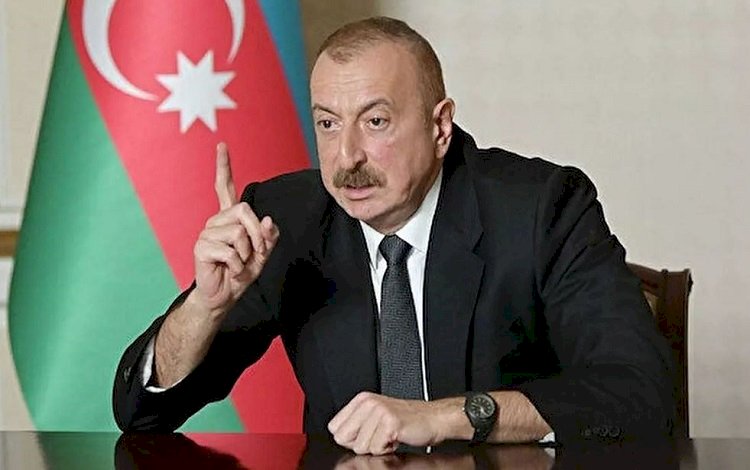 Aliyev: Kendilerine 'cumhurbaşkanı' diyen üç soytarı, hak ettikleri cezayı bekliyor