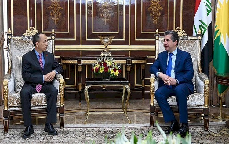 Başbakan Barzani, Çin'in Kürdistan Bölgesi Başkonsolosu ile görüştü