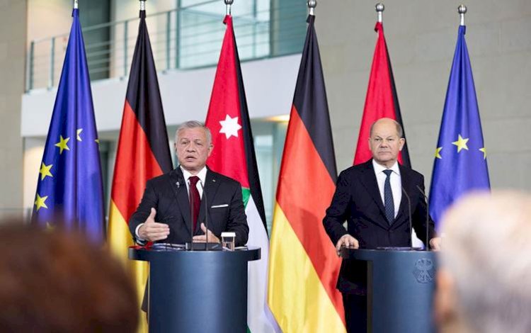 Ürdün Kralı 2'nci Abdullah Almanya'da konuştu: Filistin'den mülteci istemiyoruz