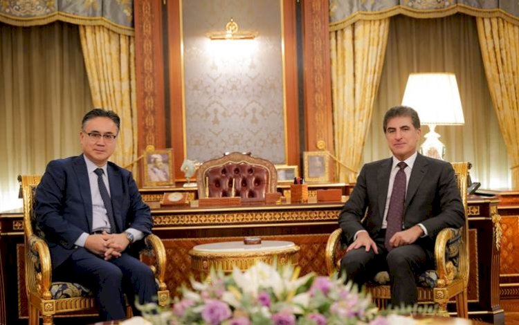 Neçirvan Barzani Japon büyükelçi ile görüştü