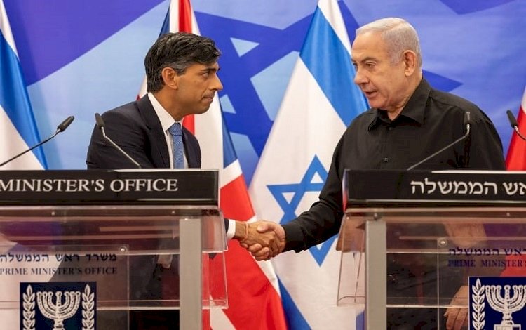 Netanyahu ile görüşen Sunak'tan İsrail'e destek mesajı