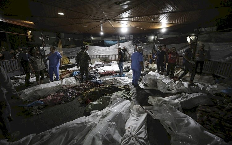 Fransız İstihbaratı: Hastanenin ‘İsrail saldırısına’ maruz kaldığına dair bir kanıt yok