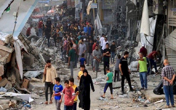 BM: Gazze'de 1,6 milyon insan yerinden edildi