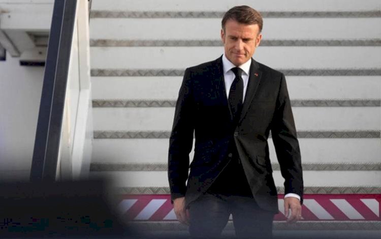 Fransa Cumhurbaşkanı Macron İsrail'de