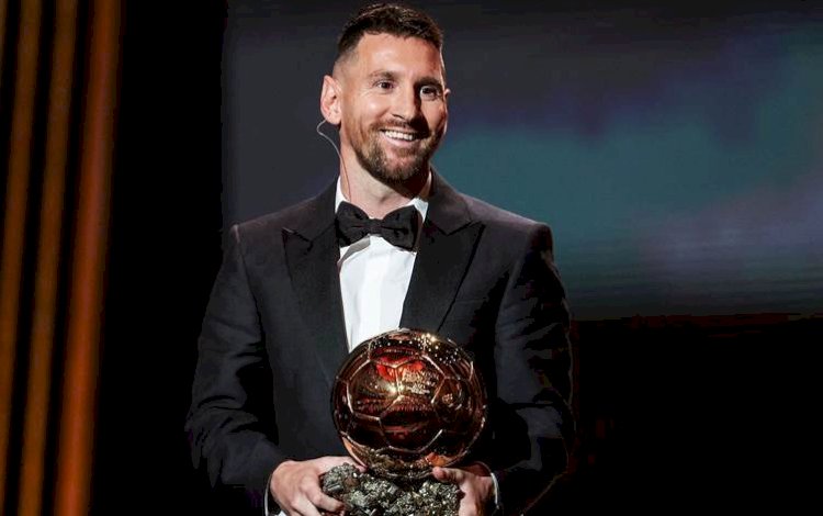 Ballon d’Or: Messi Altın Top ödülünü sekizinci defa kazanarak rekorunu geliştirdi