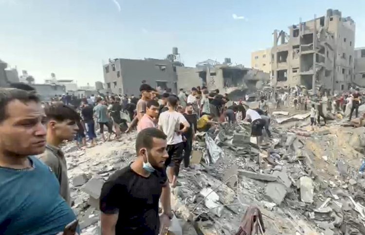 Gazze'de çatışmalar şiddetleniyor | Cibaliye Mülteci Kampı'na hava saldırısı: En az 100 ölü
