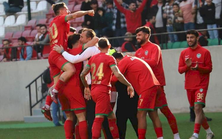 Amedspor, Etimesgutspor'u yenerek şampiyonluk yürüyüşünü sürdürdü