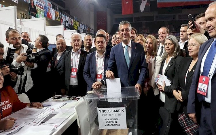 CHP kurultayında oy verme işlemi bitti: Parti Meclisi belli oluyor