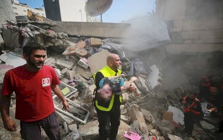 Gazze'de can kaybı 11 bini aştı