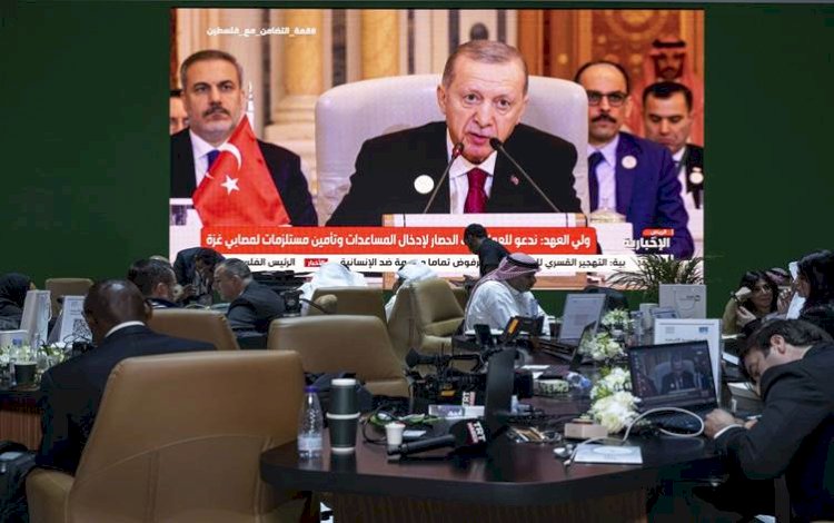 Erdoğan Suudi Arabistan’da konuştu: Görülmemiş bir barbarlıkla karşı karşıyayız