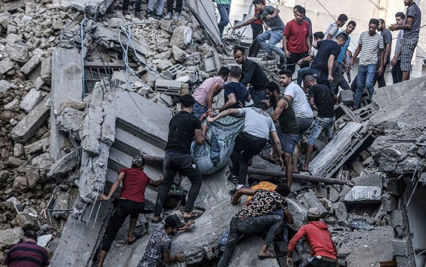 İsrail ordusu Gazze’de Cibaliye Mülteci Kampı'nı vurdu