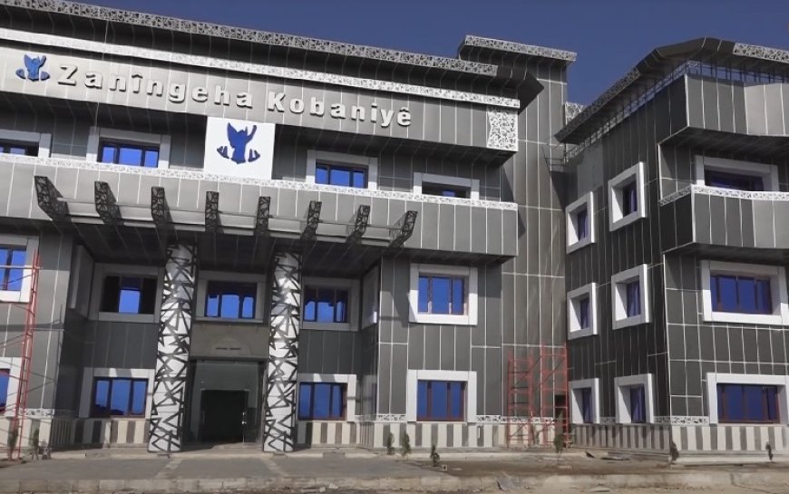 Kobani Üniversitesi'nin yeni binası tamamlandı
