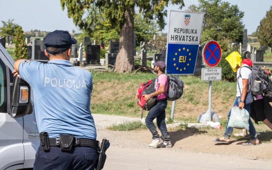 Hırvatistan göçmenlere karşı sınır güvenliğini artırdı