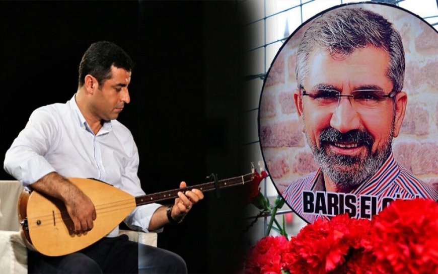 Selahattin Demirtaş'tan Tahir Elçi anısına şarkı