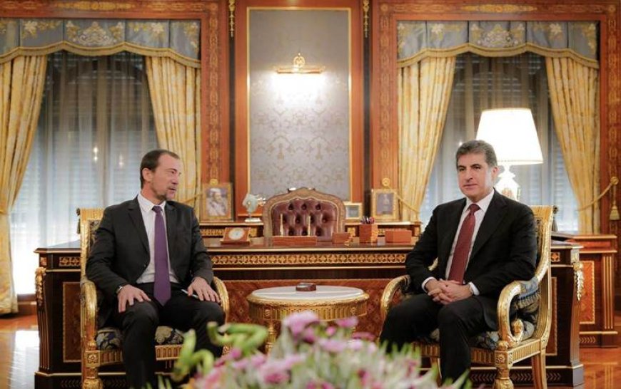 Başkan Neçirvan Barzani, Fransa’nın Erbil Başkonsolosu ile bir araya geldi