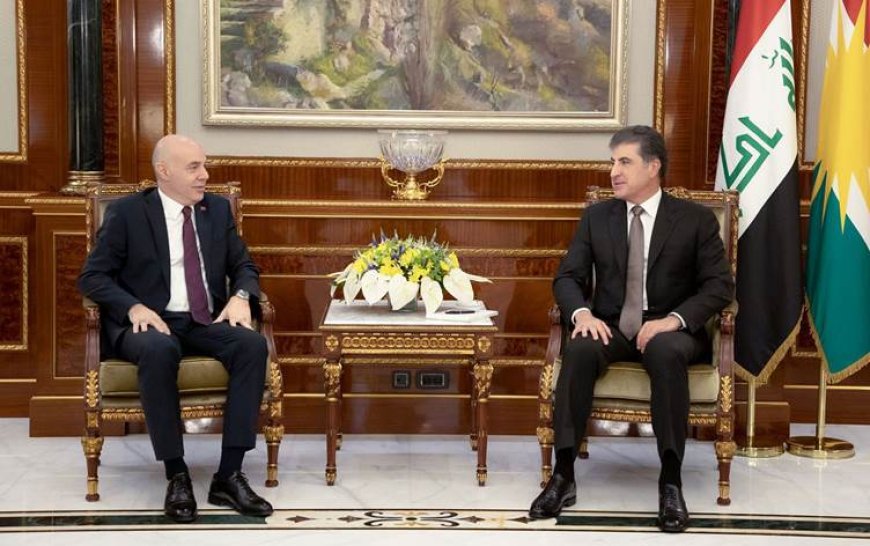 Başkan Neçirvan Barzani, Türkiye'nin Bağdat Büyükelçisini kabul etti