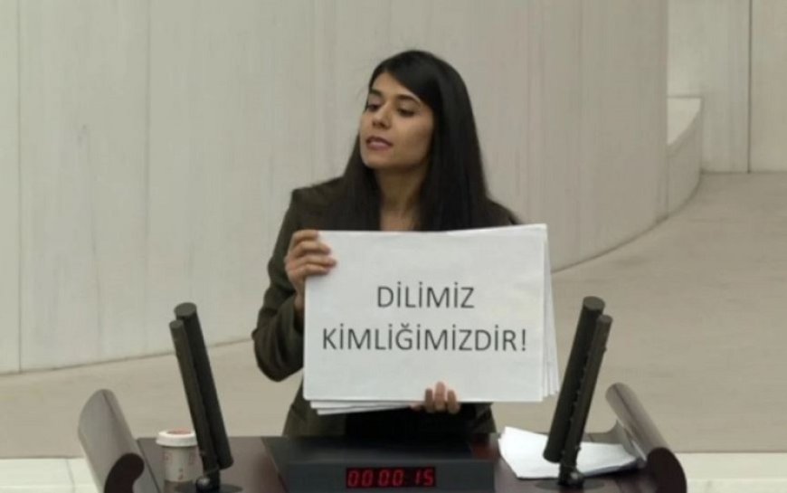 Meclis’te Kürtçe konuşup karşılığını Türkçe dövizlerle gösterdi