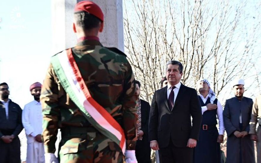 Başbakan Mesrur Barzani'den Kürdistan Bayrak Günü mesajı