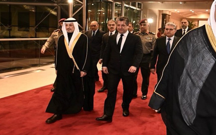 Başbakan Barzani, Kuveyt Emiri'nin cenaze törenine katıldı