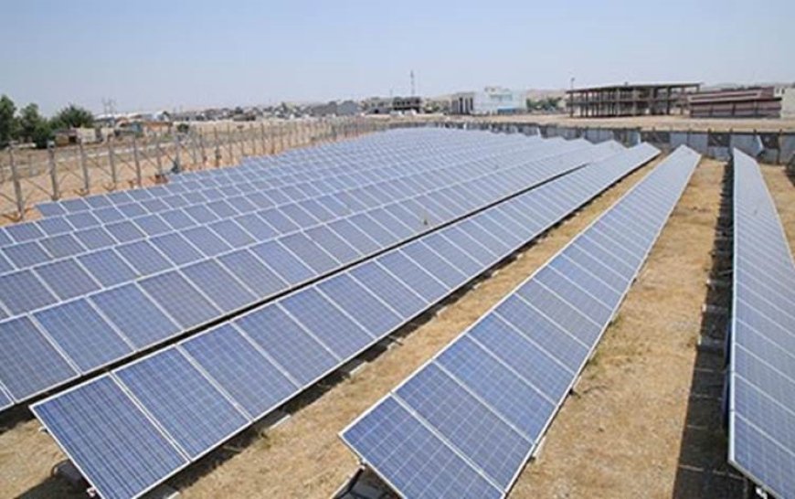 Kürdistan Bölgesi'nde güneş enerjisinden elektrik üretimi arttı