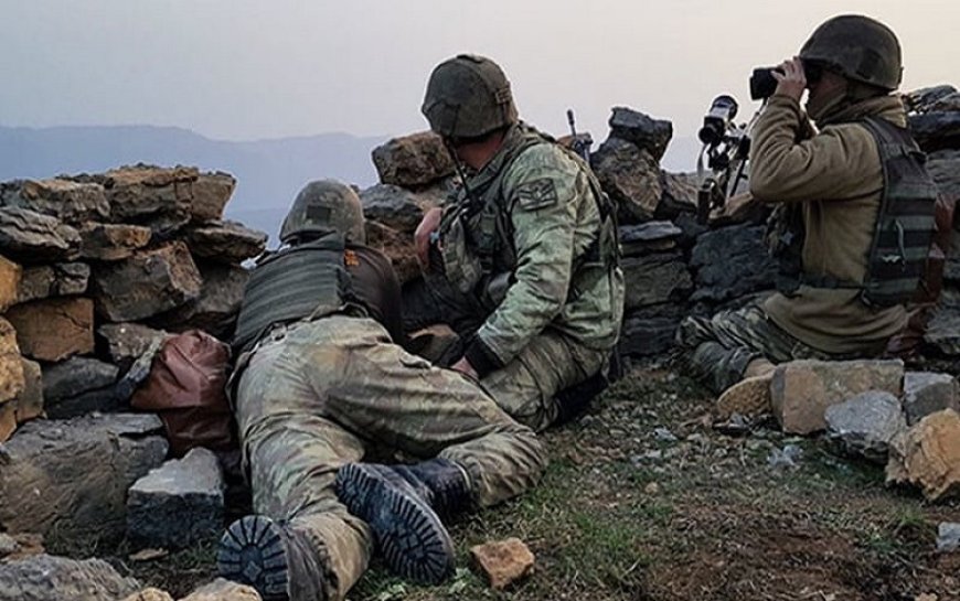 Zap-Avaşin'de çatışmalar sürüyor; 1 asker hayatını kaybetti, 1 asker yaralı