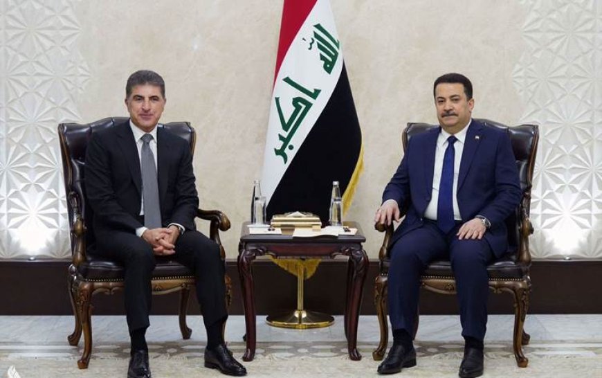 Başkan Neçirvan Barzani, Irak Başbakanı Sudani ile görüştü