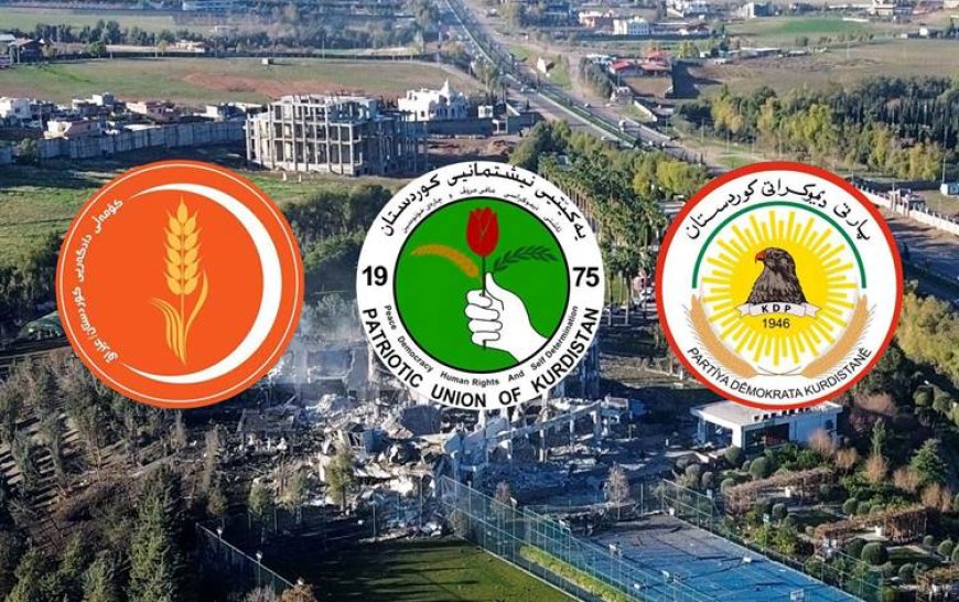 Siyasi partilerden Erbil saldırısına kınama