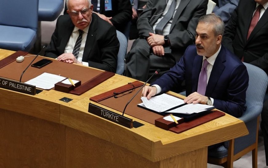 BM Güvenlik Konseyi'nde konuşan Fidan: İsrail ciddi savaş suçları işlemekte