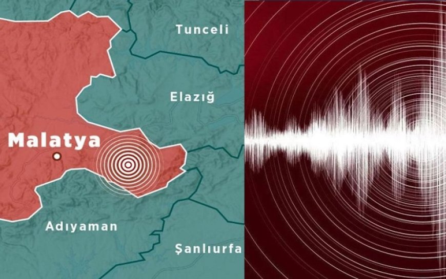 Malatya'da 5.2 büyüklüğünde deprem! Birçok ilde hissedildi