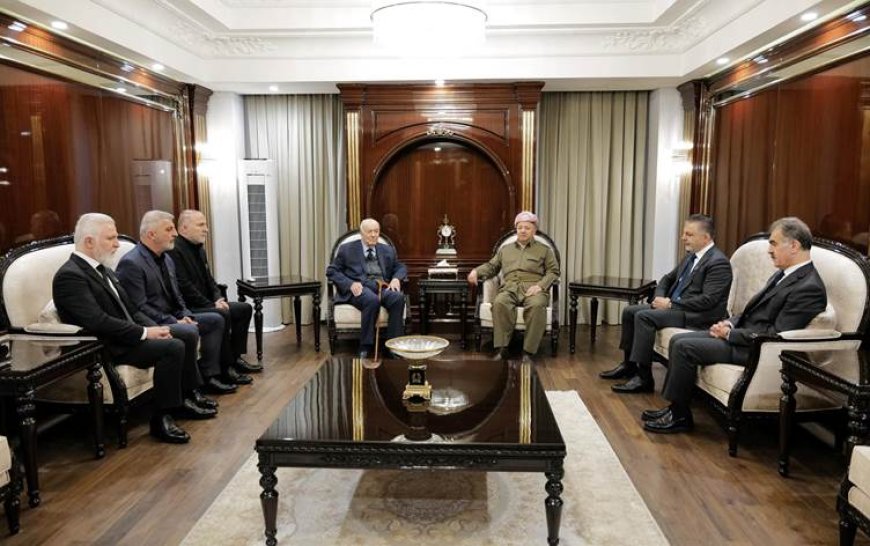 Başkan Barzani Pêşrew Dizayi'nin ailesi ile görüştü